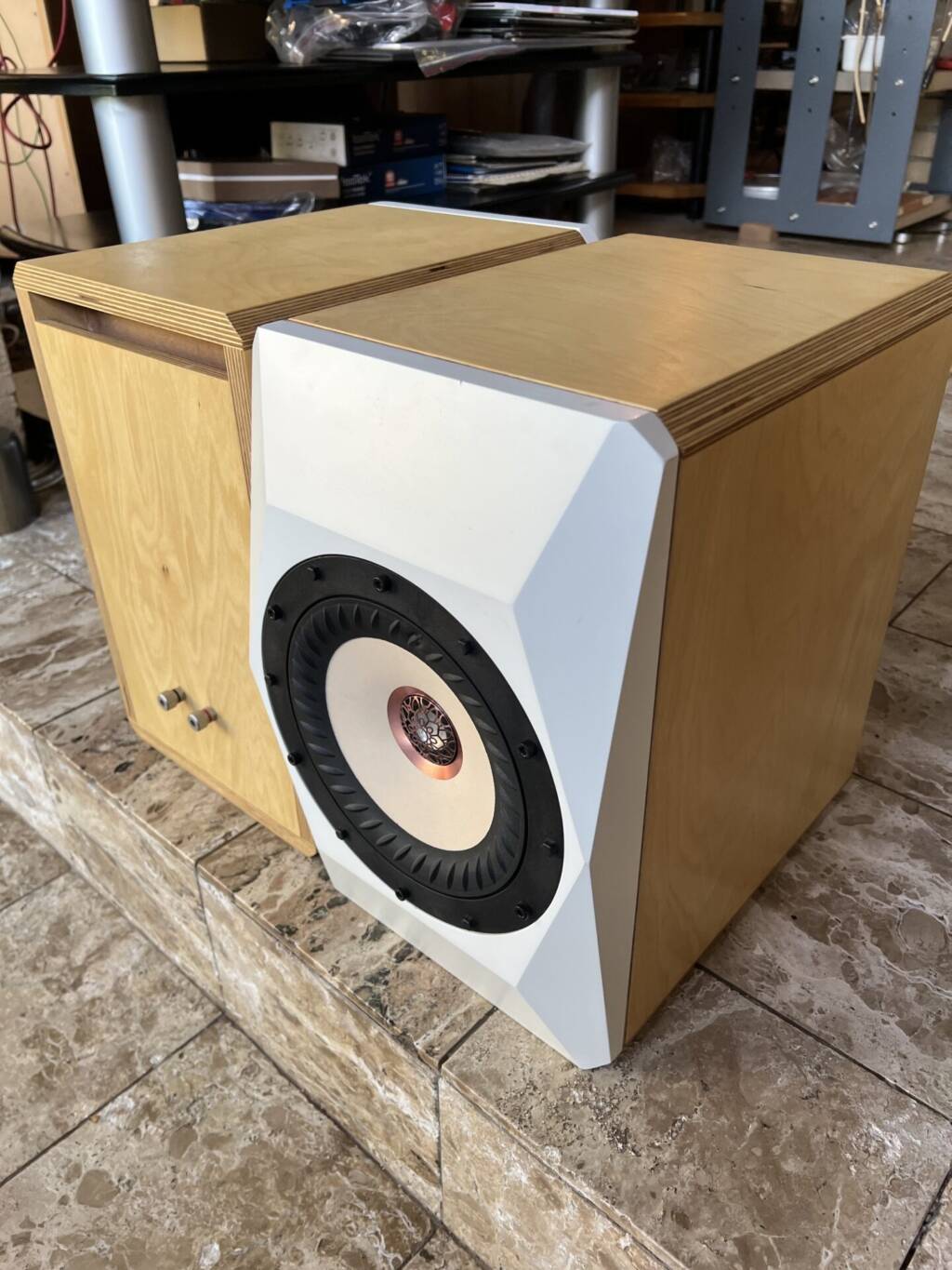 Custom Made Speakers with Tang Band Drivers (KEF LS50 Based)