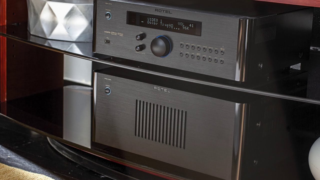 Rotel RMB-1555 Power Amplifier (Black) - Image 3