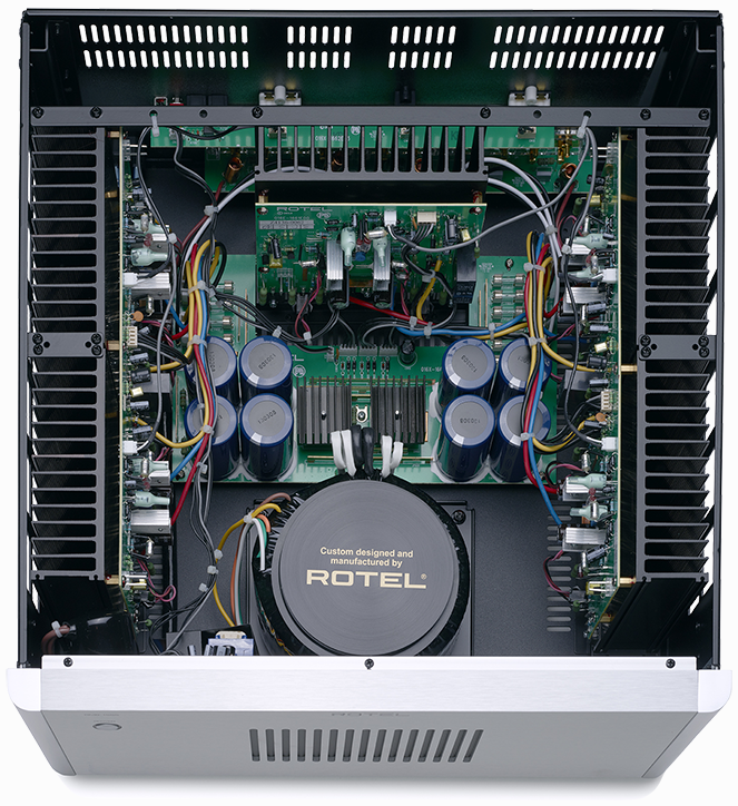 Rotel RMB-1555 Power Amplifier (Black) - Image 2
