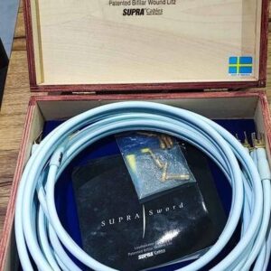 Supra Sword V3.0 Speaker Cables 2m (Spade & Bananas)